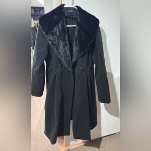 Elegant Black Women's Coat